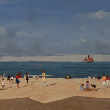 Campbell Mellon - Beach Hut Shadows,
