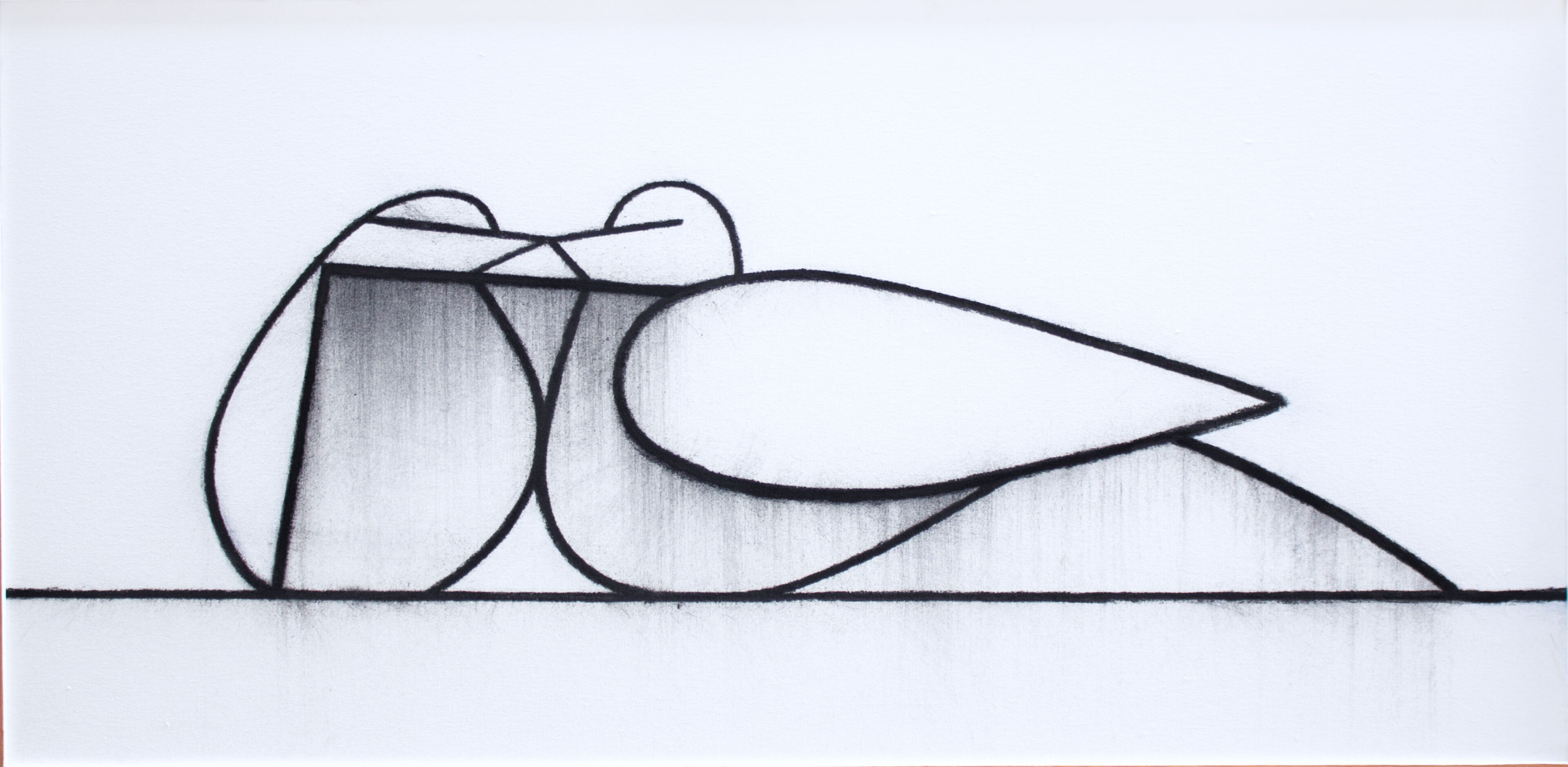 Derrick Greaves Two Doves 2009